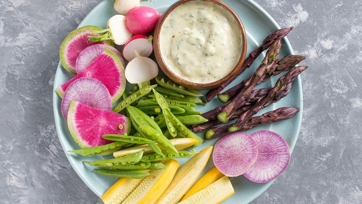 French 75 Dip with Crudite