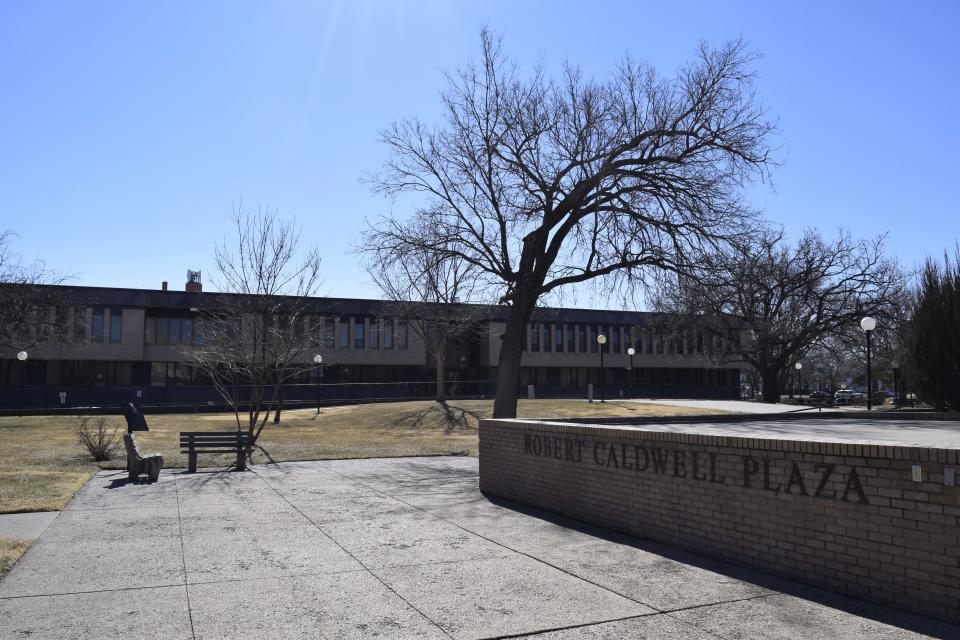 Robert Caldwell Plaza, which sits north of the City-County Building, is named after a former teacher at Dunbar and Salina Central High schools who went on to become the first Black mayor of Salina. Caldwell's is one of the stories told on the Smoky Hill Museum Black History Driving Tour.