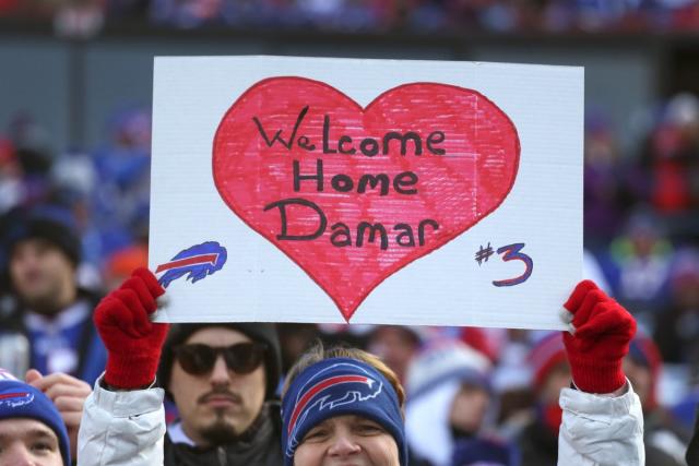 Damar Hamlin returns to Highmark Stadium with unforgettable message for Bills  Mafia - A to Z Sports