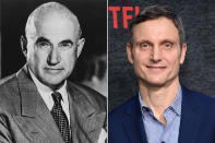 <p>Samuel Goldwyn was born Schmuel Gelbfisz in Poland in 1879 and went on to become one of Hollywood's most influential pioneers. From creating several studios (yep, that's him in Metro Goldwyn Mayer) to having a hand in dozens of award-winning films, Samuel was a founding member behind the scenes of the movie industry.</p> <p>His grandson, Tony, has found onscreen success, playing Tarzan in the beloved Disney film (1999), Fitzgerald Grant in the long-time TV drama <em>Scandal</em> (2012-2018) and channeled the dark Samuel Braithwhite in HBO's fantasy-horror series <em>Lovecraft Country </em>(2020).</p>