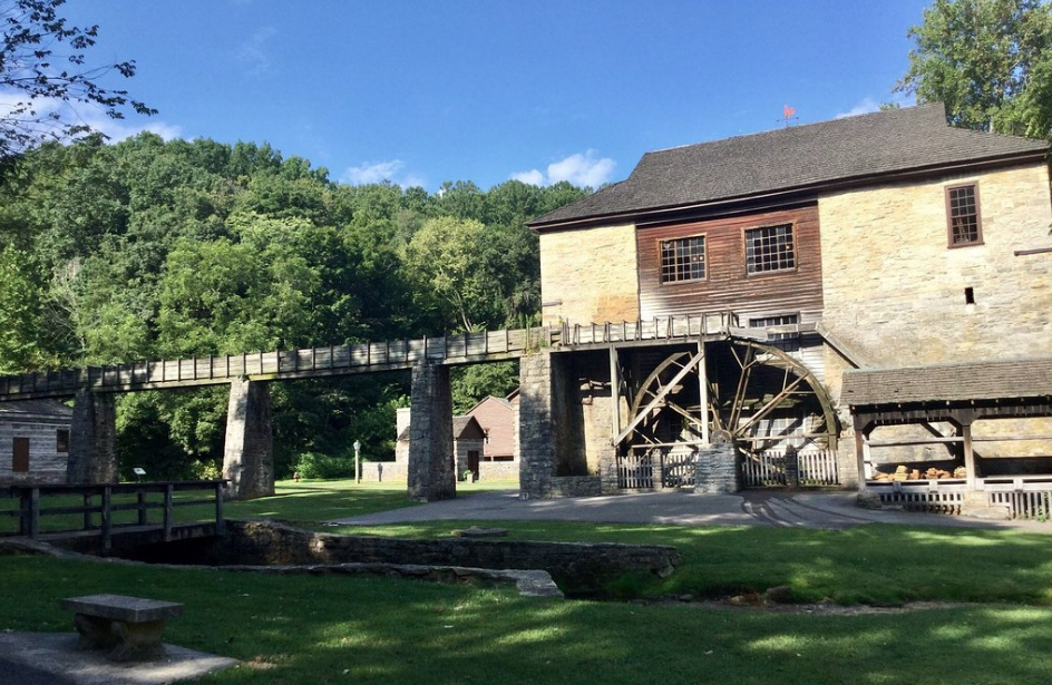 Spring Mill State Park Grist Mill