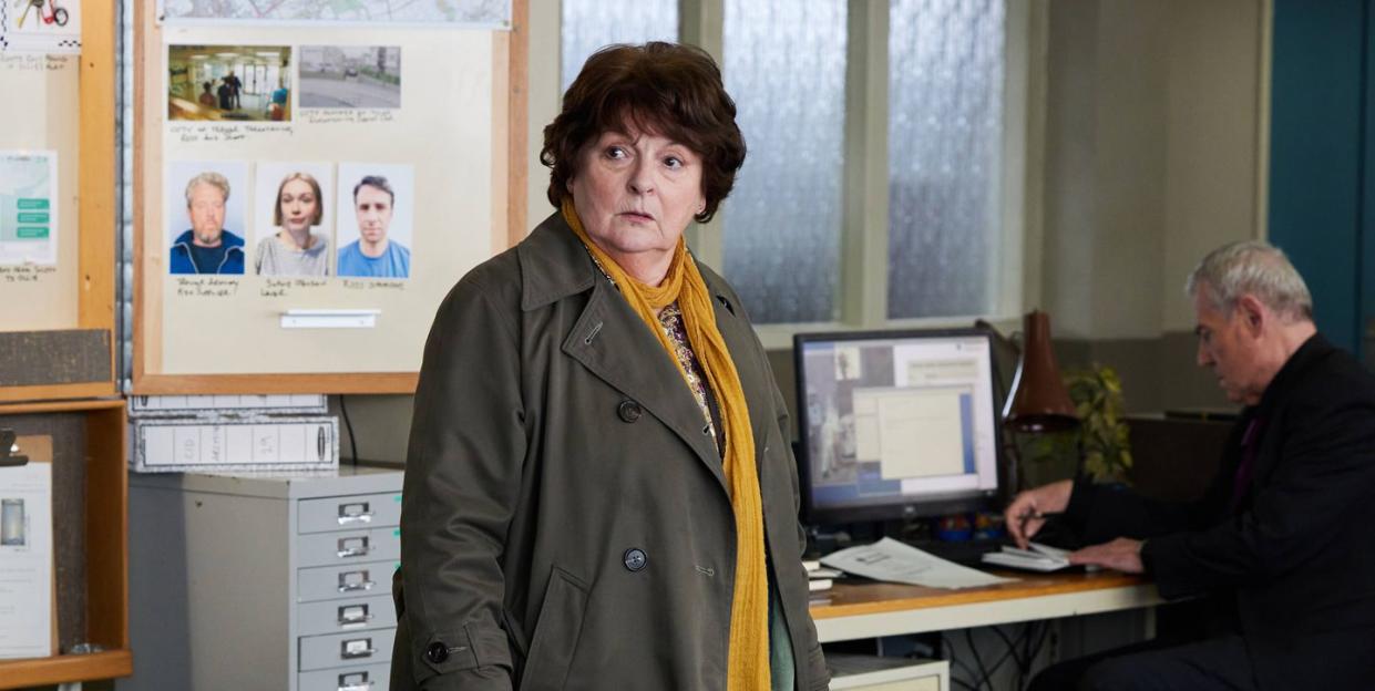 brenda blethyn as dci vera stanhope, vera