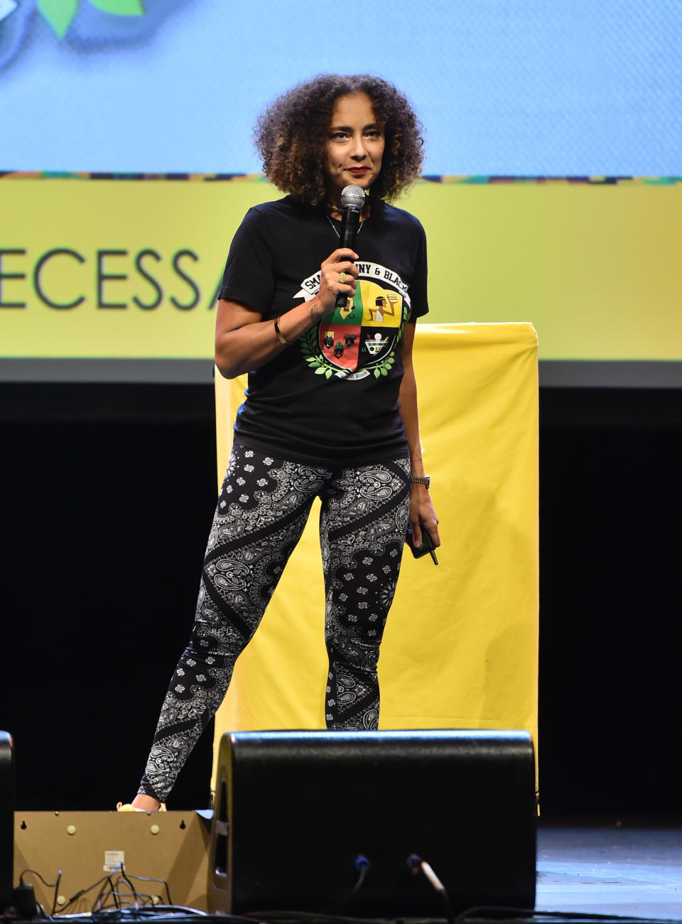 Amanda Seales onstage