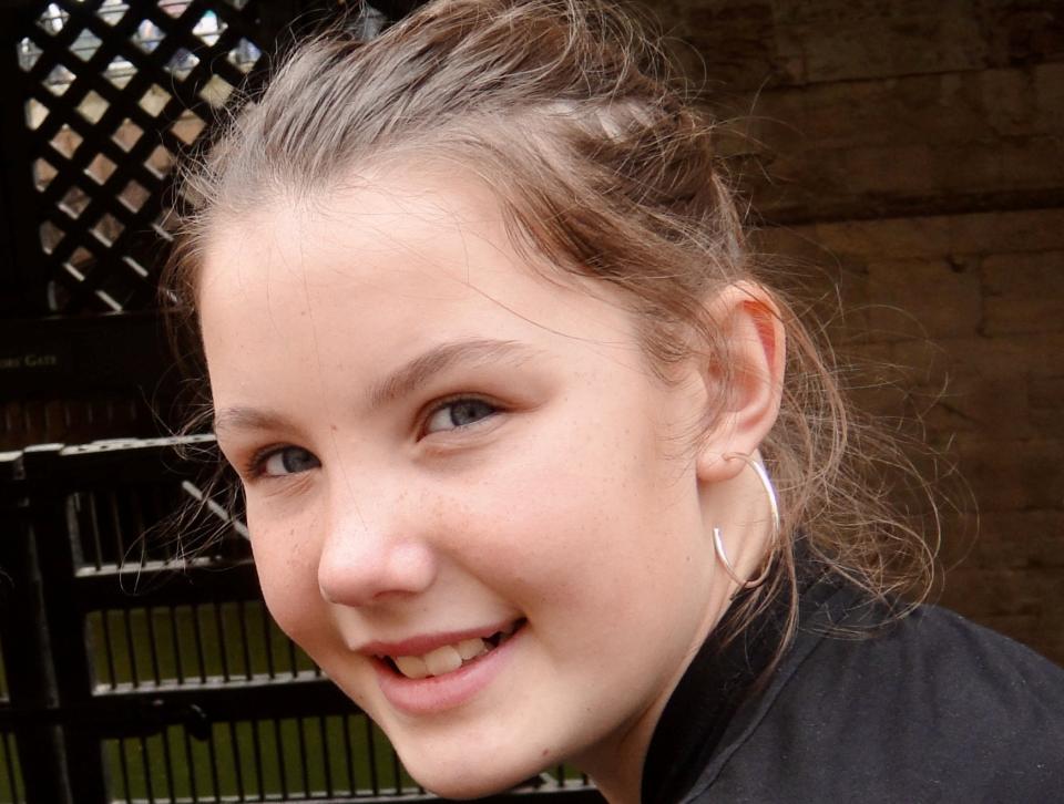 Sophie Parkinson, 13, died at home in Angus, Fife, in 2014. (SWNS)