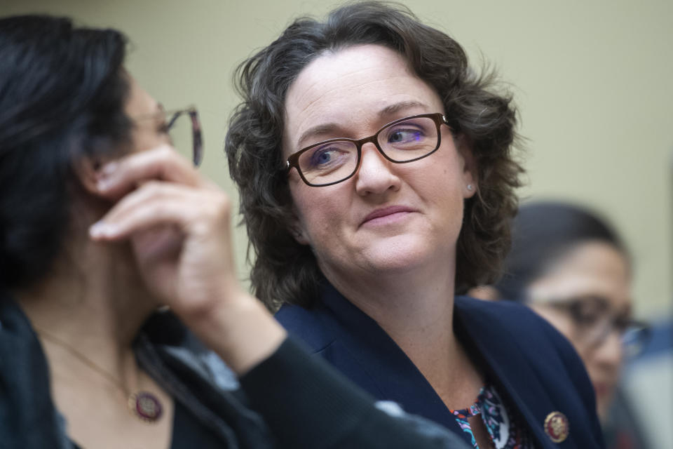 "What really concerns me about the stimulus is the lack of robust oversight over the Treasury fund," Rep. Katie Porter (D-Calif.) told HuffPost. (Photo: Tom Williams via Getty Images)