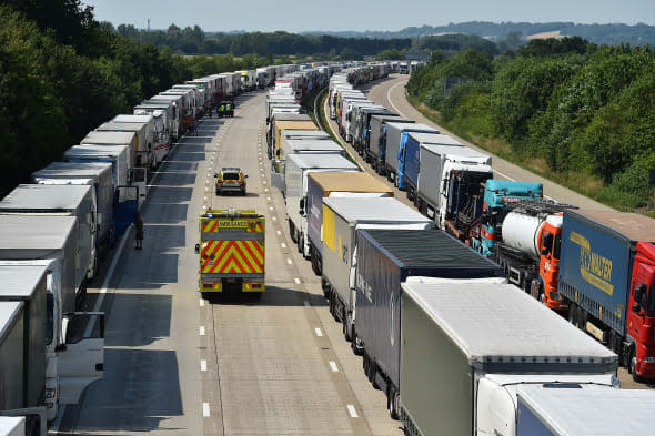 BRITAIN-FRANCE-TRANSPORT-STRIKE