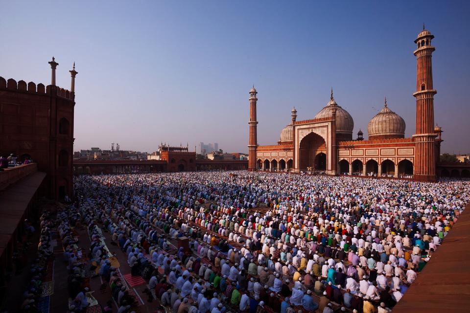 Jama Masjid during Eid-al-Adha 2014