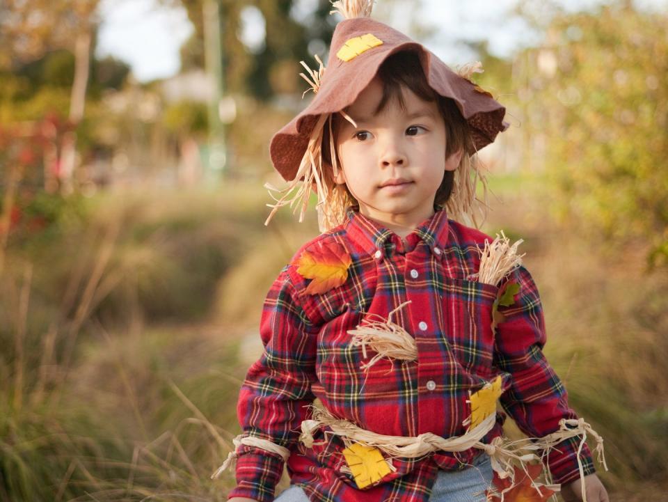 Little Boy's Scarecrow Costume