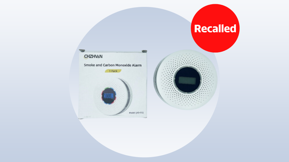 Chzhvan smoke and carbon monoxide alarm