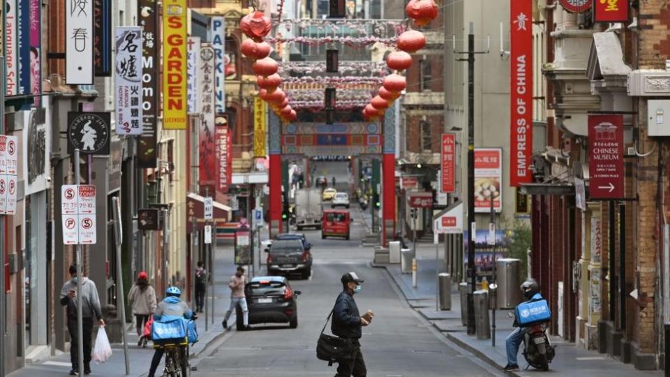 Chinatown in Melbourne