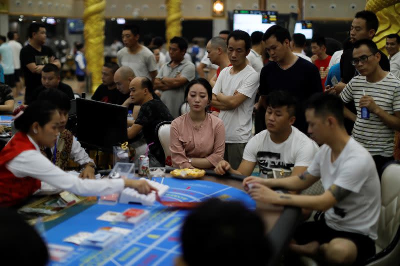 The Wider Image: In Cambodian casino town, Chinese bet on future after coronavirus