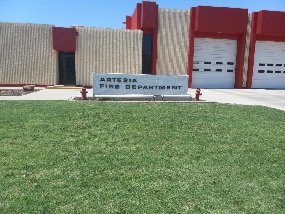 Artesia's Fire Station No. 2 on July 25, 2023. Fire stations in Hobbs, Roswell and Carlsbad have received or will receive a baby surrender box. Nothing has been set yet for Artesia.