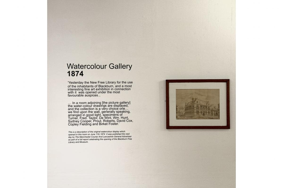 An introduction to the watercolour gallery exhibition at Blackburn Museum and Art Gallery