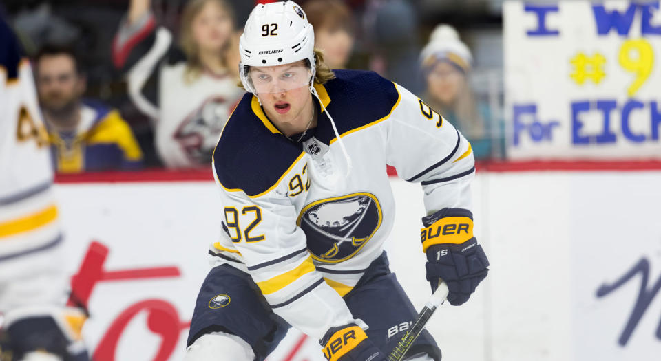 Alexander Nylander is headed to Chicago. (Getty)