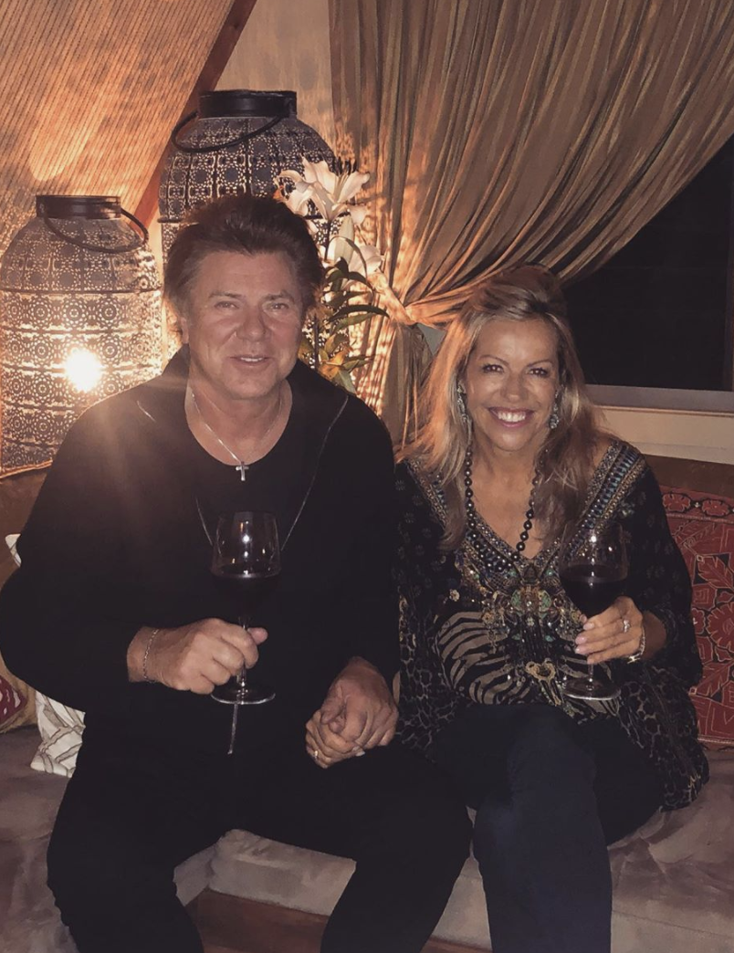 Richard Wilkins and his new girlfriend, Nicola Dale, made their relationship 'Instagram official' on Thursday. Photo: Instagram/richardwilkins.