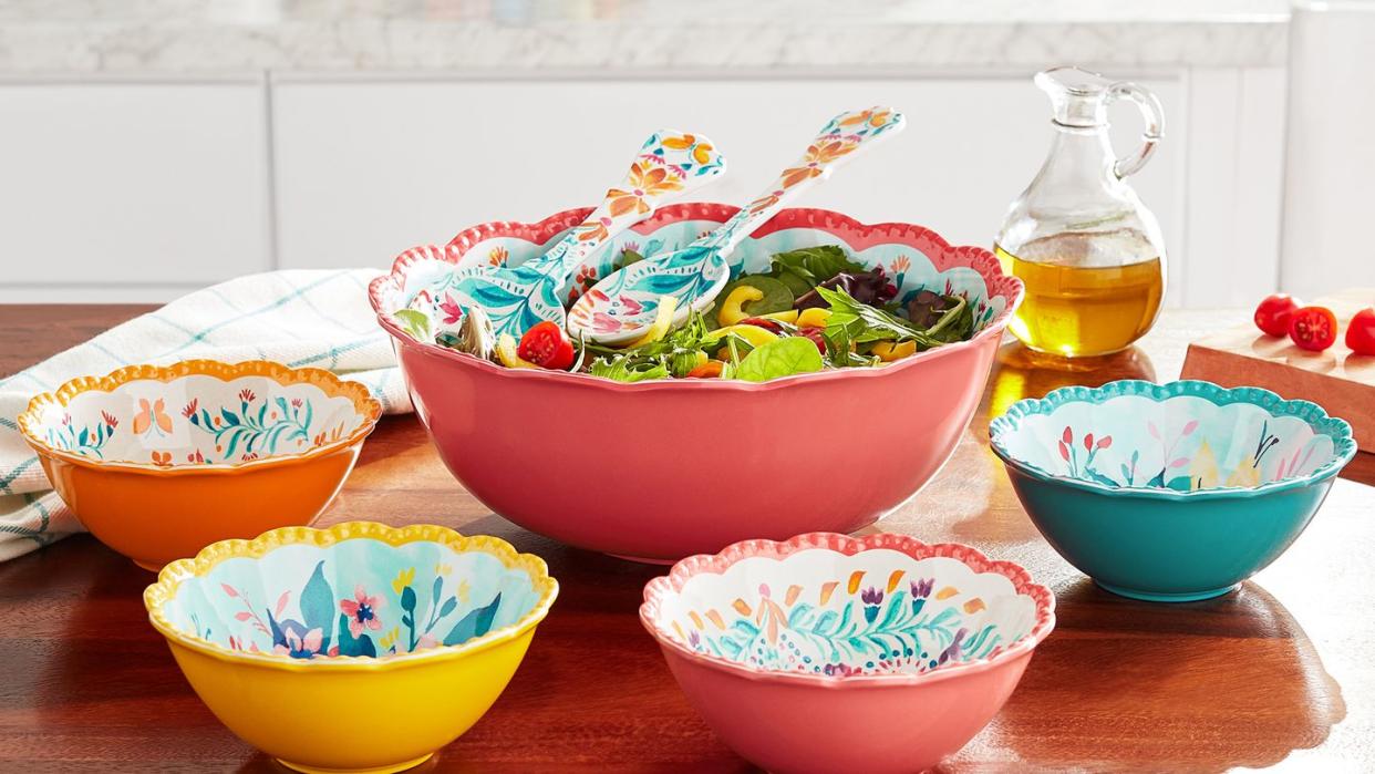 the pioneer woman melamine collection