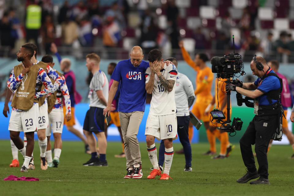 Estados Unidos fue eliminado por Países Bajo en los Octavos de Final de la Copa del Mundo Catar 2022. (Foto: Simon Bruty/Sports Illustrated via Getty Images)