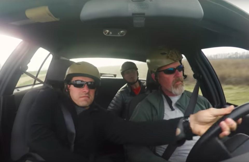 US Marines MARSOC tactical driving