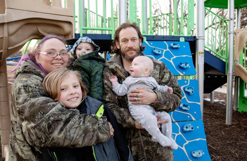 The Lowder adults refuse to separate from each other or their children as they battle the rental crisis in Boise.