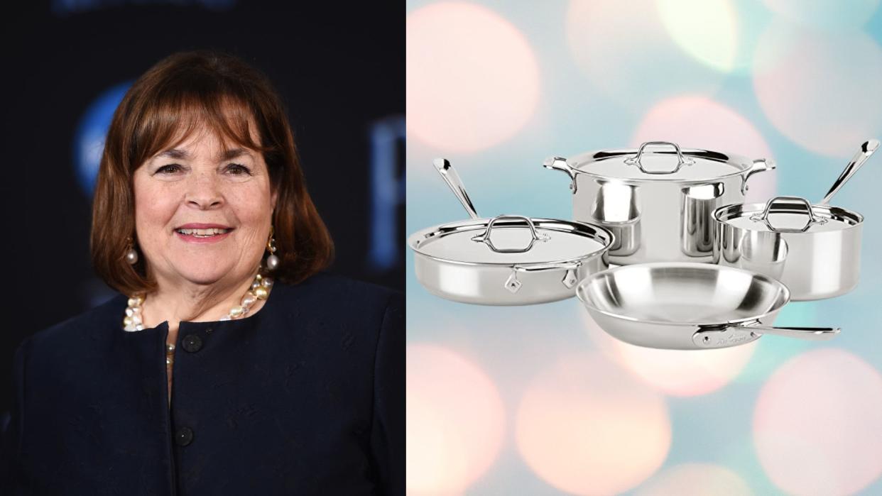 Prime Day deals means big savings on Ina Garten's favorite cookware! (Photo: Getty/Amazon)