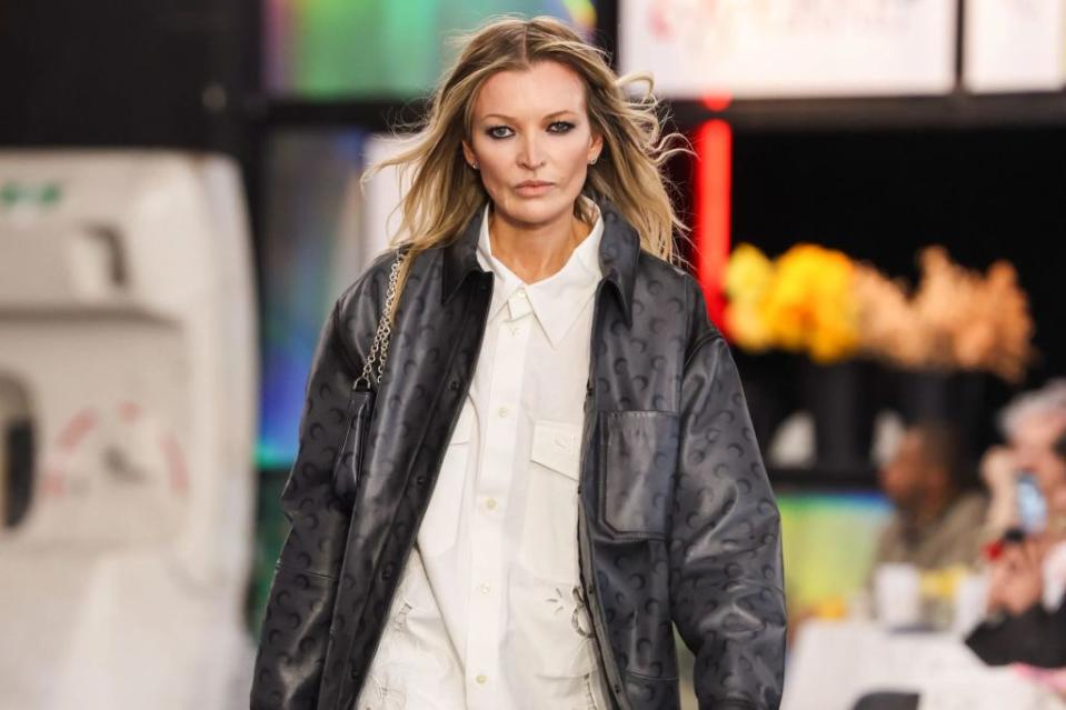 Denise Ohnona walks the runway during the Marine Serre Womenswear Fall/Winter 2024-2025 show as part of Paris Fashion Week on March 4, 2024 in Paris, France. Pascal Le Segretain/Getty Images