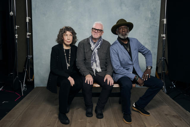 TORONTO, ONTARIO - SEPTEMBER 12: (L-R) Lily Tomlin, Malcolm McDowell and Richard Roundtree of 