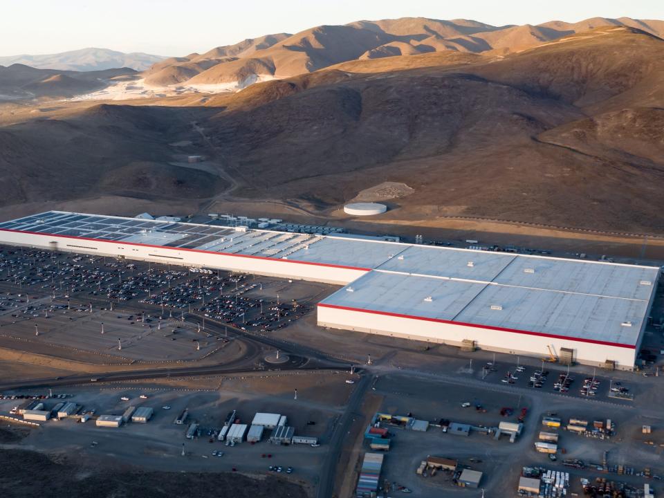 Tesla Gigafactory in Nevada