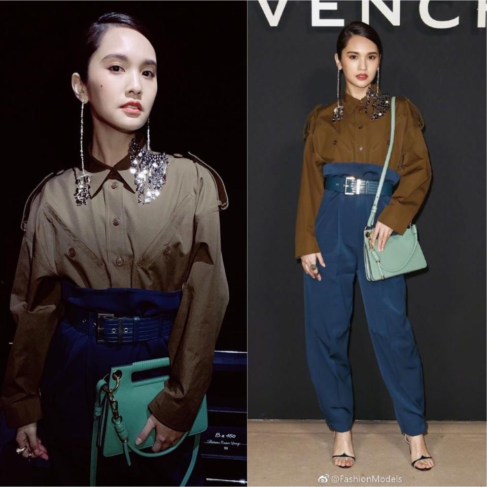 <h3>楊丞琳</h3><p>楊丞琳獲 Givenchy 之邀前往巴黎看 2019 秋冬大秀</p><cite>微博 / IG</cite>