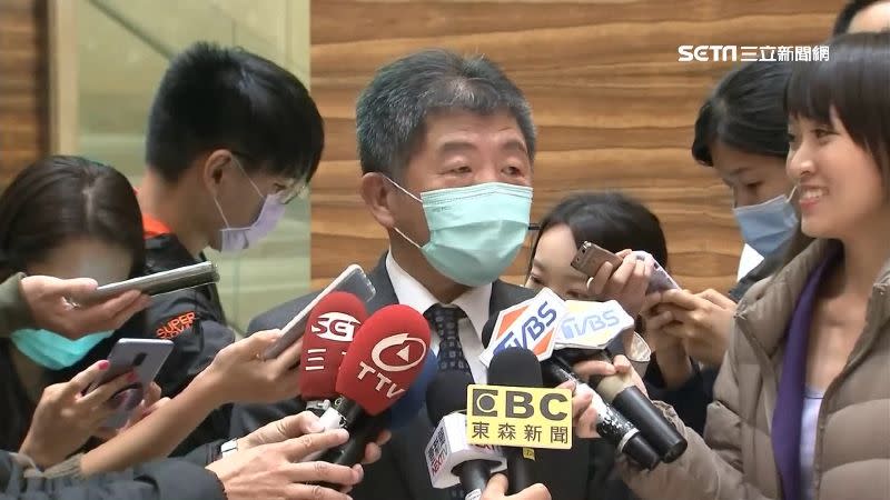 衛福部長陳時中被問到參選台北市長時，表示對他來說這是個想像題。