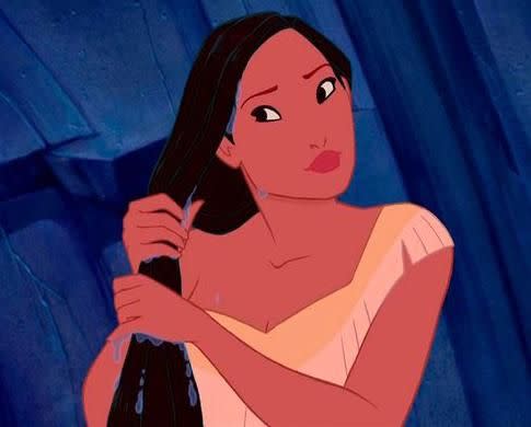 Even Pocahontas is without them. Photo: Disney