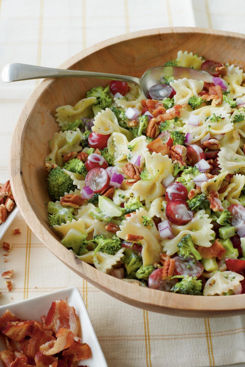 Broccoli, Grape, and Pasta Salad