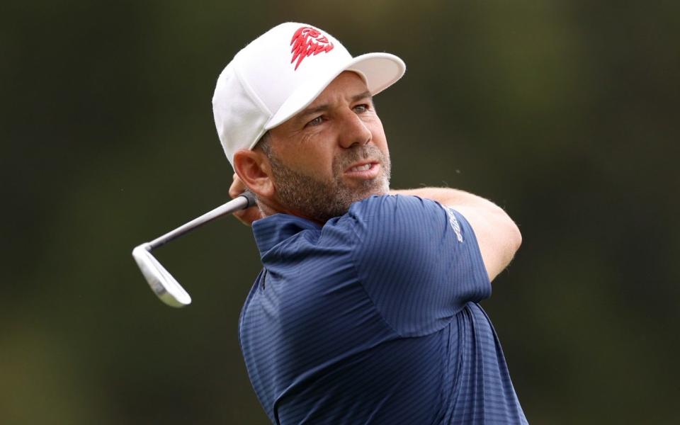 Sergio García - Sergio García entra en la clasificación final para el Abierto