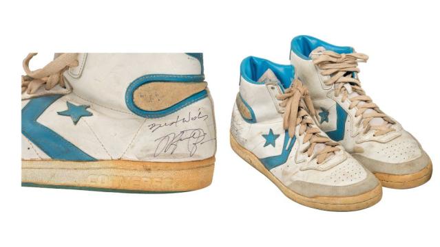 Michael Jordan's Nike Sneakers Sold for $1.47 Million, Most Expensive Shoes  - Bloomberg