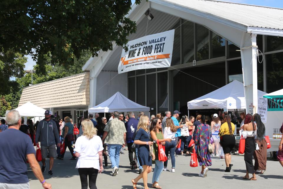 Scenes from the Hudson Valley Wine & Food Fest in Rhinebeck on Sept. 7, 2019.