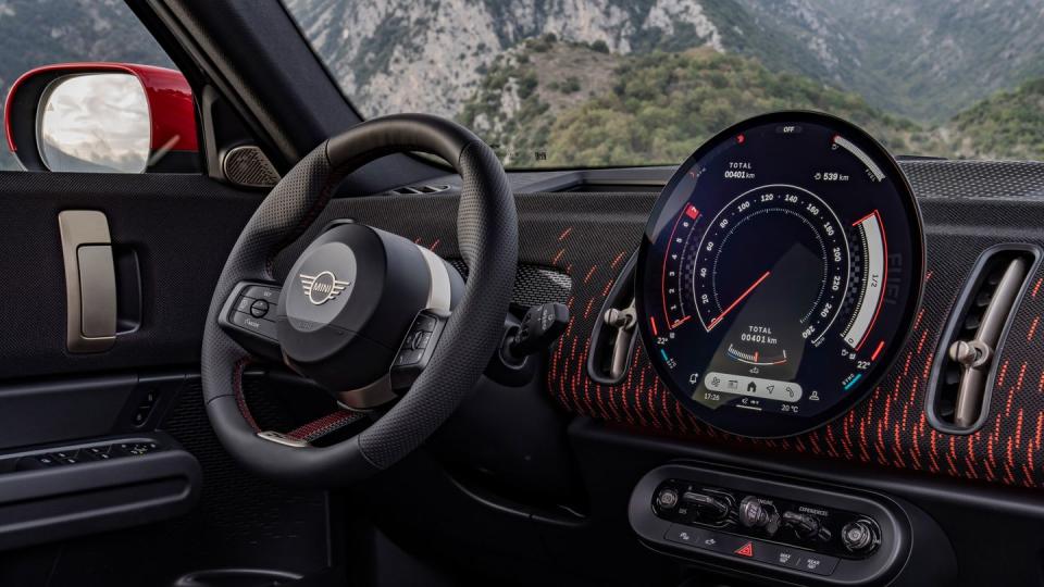 2025 mini countryman john cooper works interior