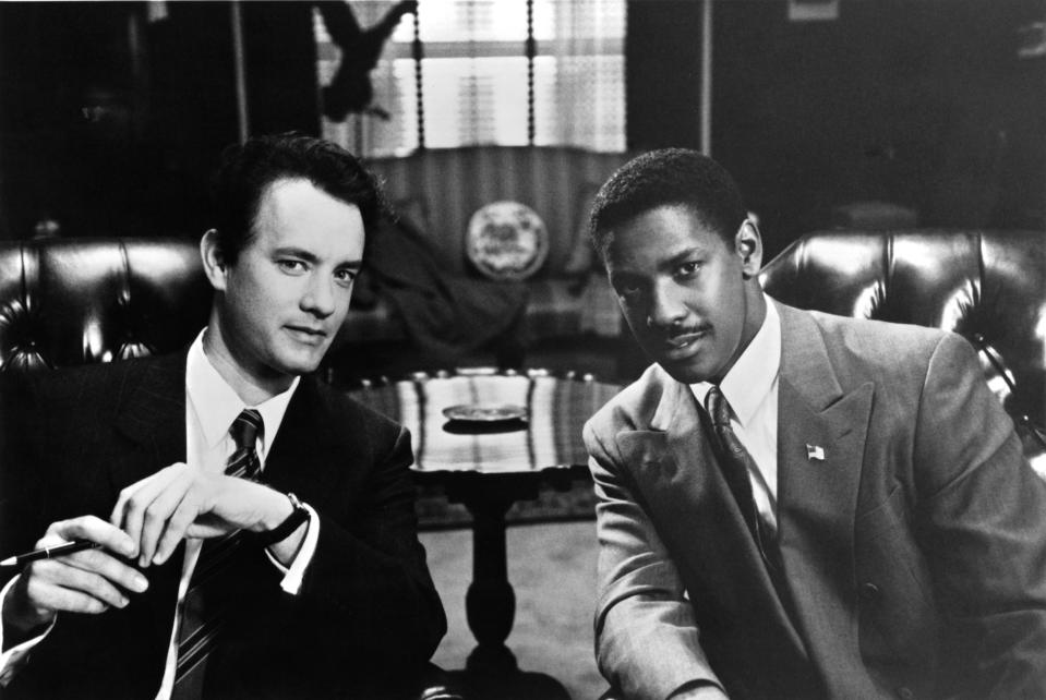 Image: Tom Hanks and Denzel Washington (Michael Ochs Archives / Getty Images)