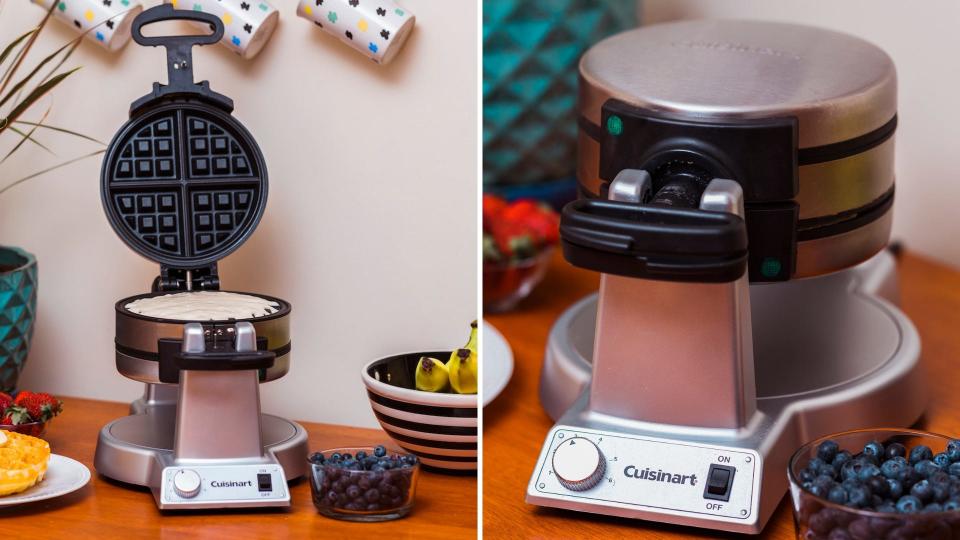 We loved this waffle iron for delivering fluffy, delicious waffles during testing.