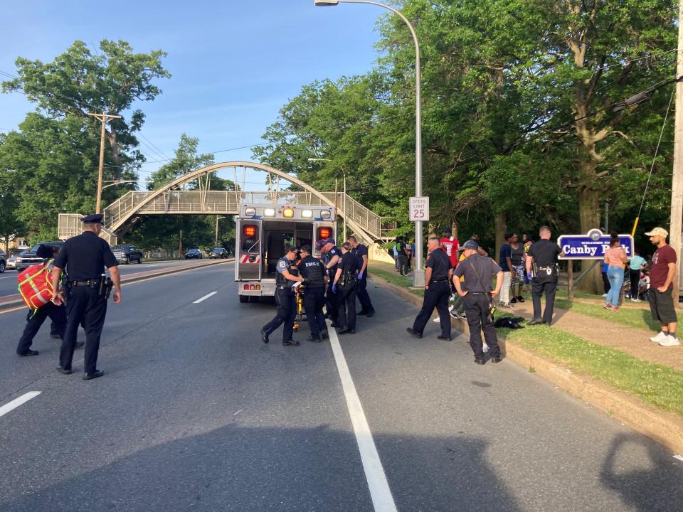 A 14-year-old boy was shot while in Wilmington's Canby Park Monday (June 6, 2022).