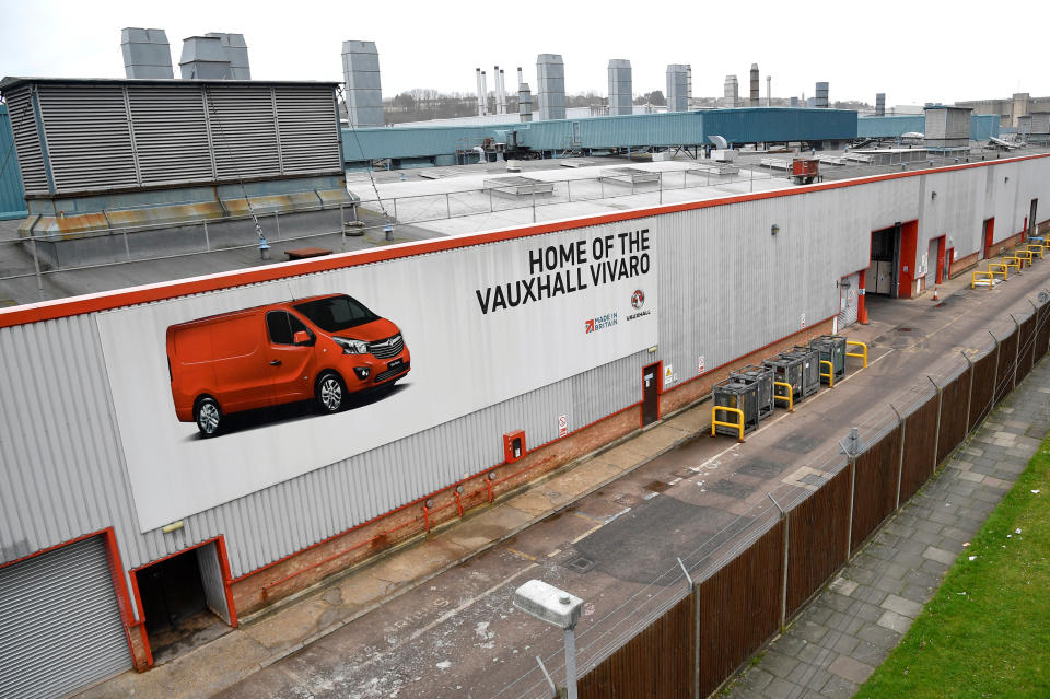 The future of Vauxhall’s Luton plant has been secured with news it will build the Vivaro van (REUTERS/Toby Melville)