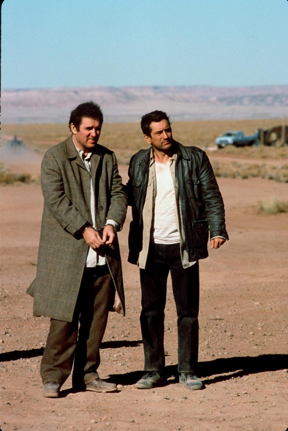 Charles Grodin, left, and Robert De Niro in a scene from 1988's  "Midnight Run."