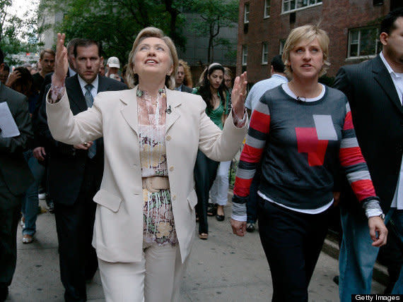 Secretary of State Hillary Clinton named DeGeneres a special envoy for global AIDS awareness.