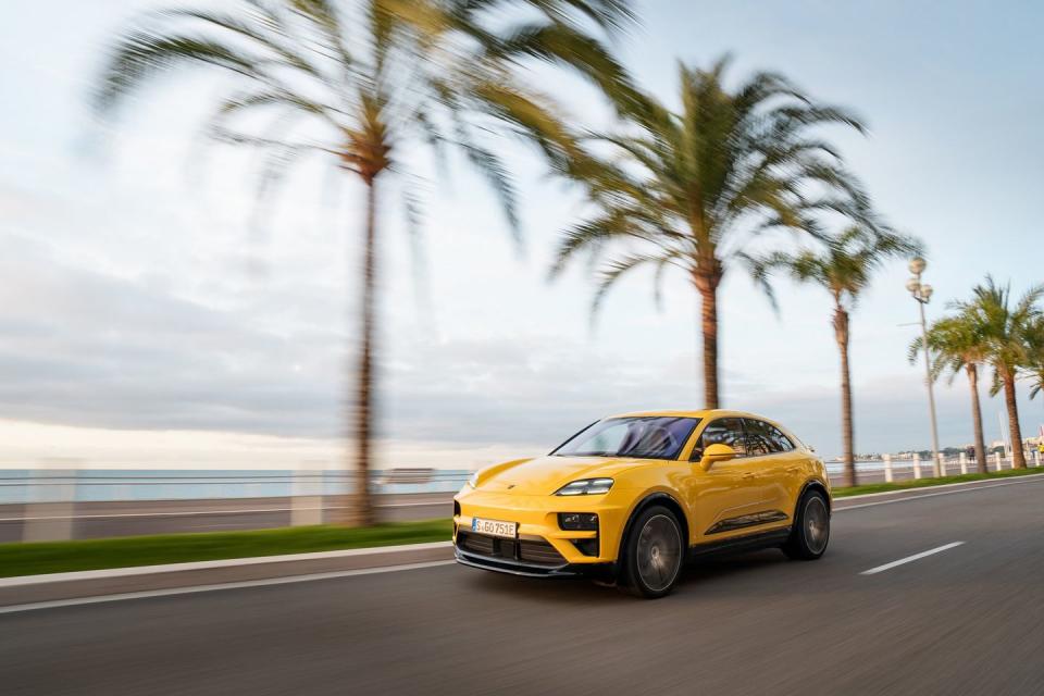 2024 porsche macan turbo electric