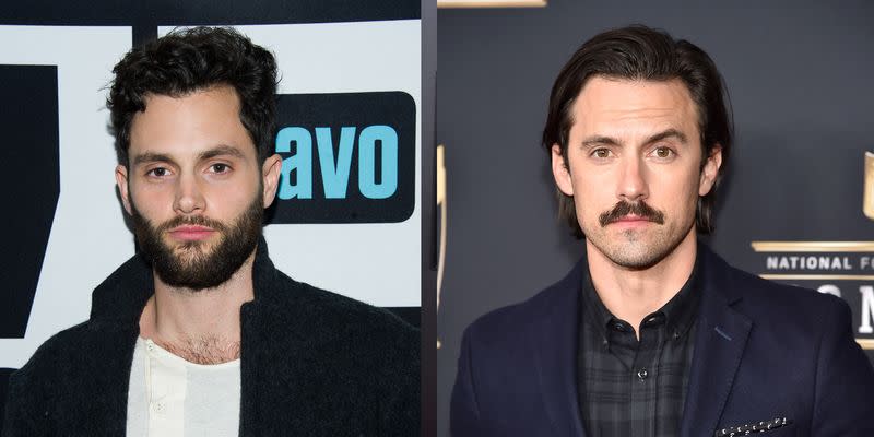 Penn Badgley and Milo Ventimiglia