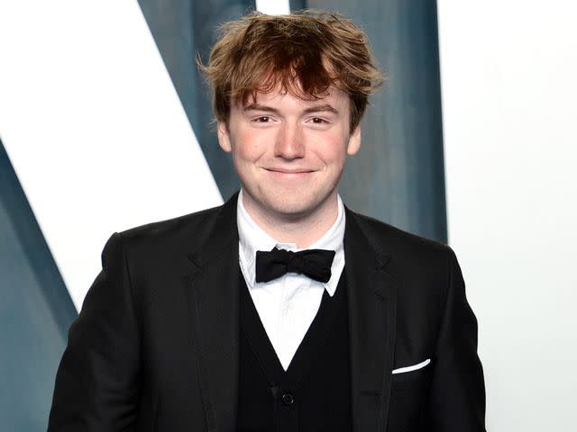 <p>Dimitrios Kambouris/WireImage</p> Philip Seymour Hoffman's son Cooper Hoffman at the 2022 Vanity Fair Oscar Party on March 27, 2022 in Beverly Hills, California