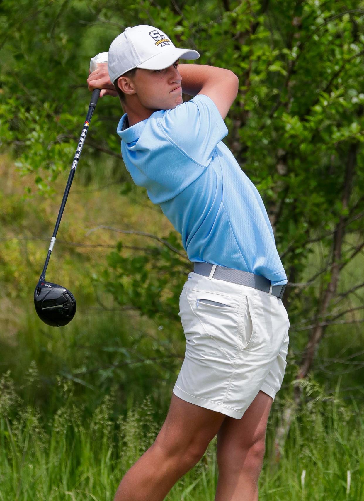 Ryder Miller of Sheboygan North won the Plymouth sectional and took third in the Homestead regional last season.