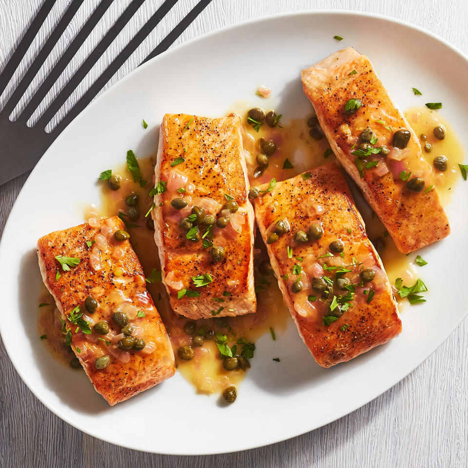 Salmon Piccata