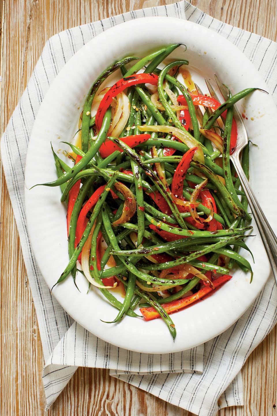 Caramelized Spicy Green Bean Recipe