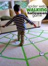 <p>Put both their balance and problem-solving skills to the test. This Halloween game requires your little one to collect all the spiders or ghosts around the makeshift "web" without stepping off the lines. Game on!</p><p><strong>Get the tutorial at <a href="https://www.notimeforflashcards.com/2011/10/spider-web-gross-motor-activity.html" rel="nofollow noopener" target="_blank" data-ylk="slk:No Time for Flash Cards;elm:context_link;itc:0;sec:content-canvas" class="link ">No Time for Flash Cards</a>. </strong></p><p><strong><a class="link " href="https://www.amazon.com/STIKK-Painters-Release-Finishing-Masking/dp/B0725JFXL6/?tag=syn-yahoo-20&ascsubtag=%5Bartid%7C10050.g.3476%5Bsrc%7Cyahoo-us" rel="nofollow noopener" target="_blank" data-ylk="slk:SHOP GREEN PAINTERS TAPE;elm:context_link;itc:0;sec:content-canvas">SHOP GREEN PAINTERS TAPE</a><br></strong></p>