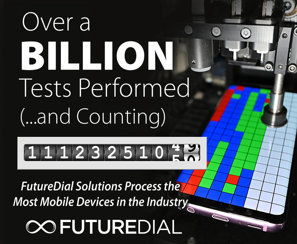 Over 1 BILLION Tests Performed on Smartphones Using FutureDial