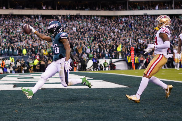 2023 NFL playoffs: Eagles win NFC championship, book trip to Super Bowl  with rout of banged-up 49ers